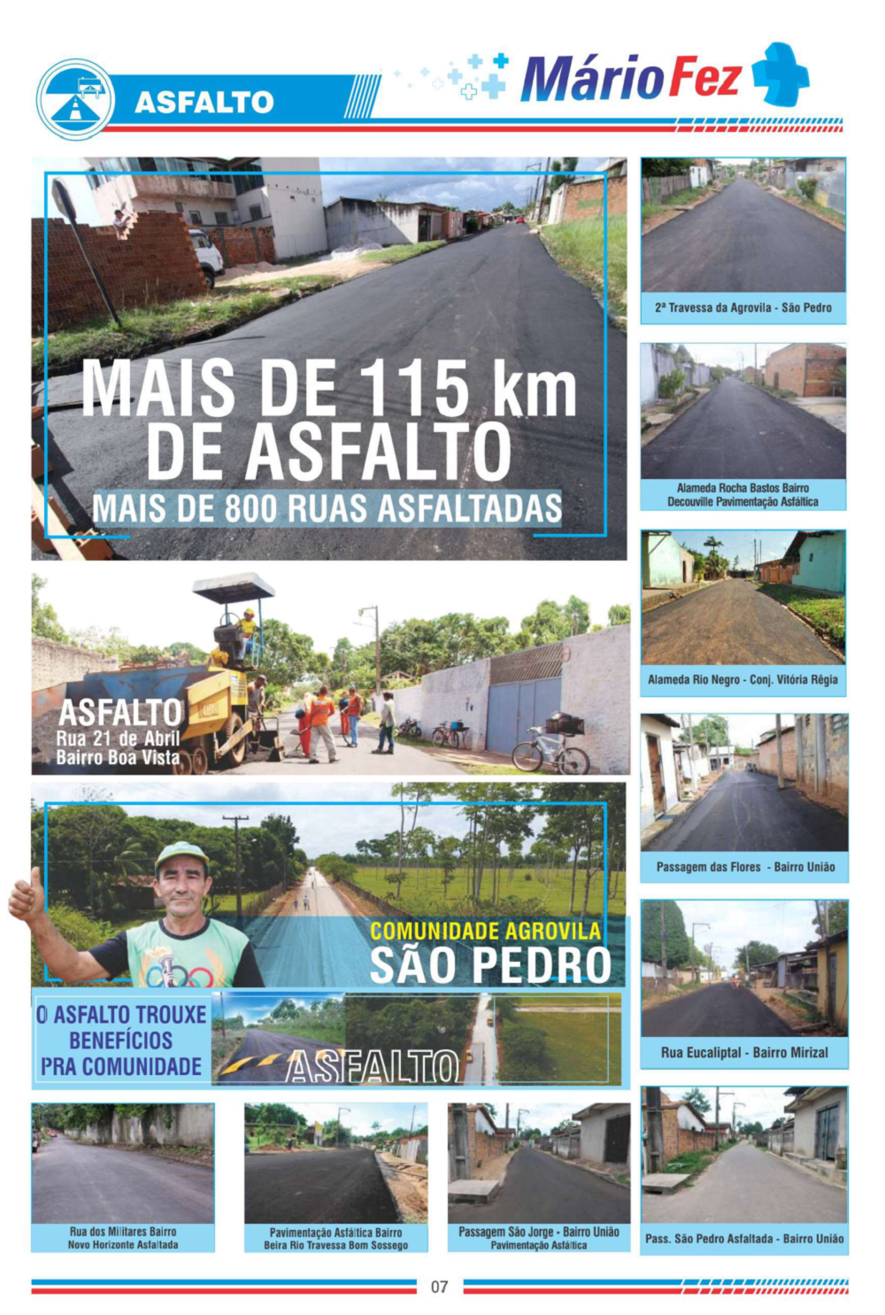 Página 7 das obras Mário Filho